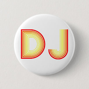 DJ RONDE BUTTON 5,7 CM