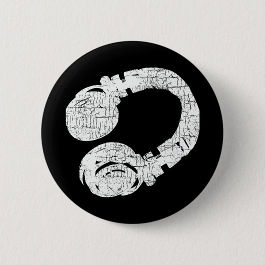 dj ronde button 5,7 cm (Voorkant)