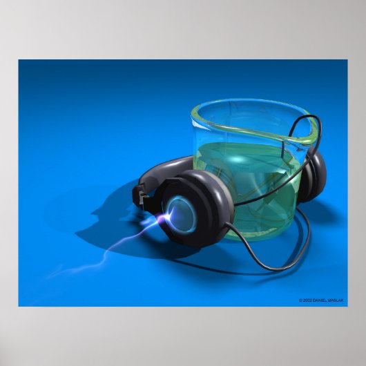 Dj Science Poster (Voorkant)