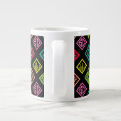 DJ Scooby-Doo Pattern Extra Grote Beker (Achterkant)
