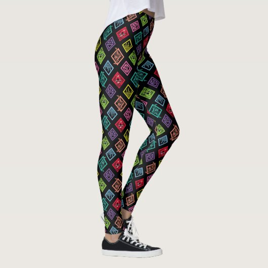 DJ Scooby-Doo Pattern Leggings (Rechts)
