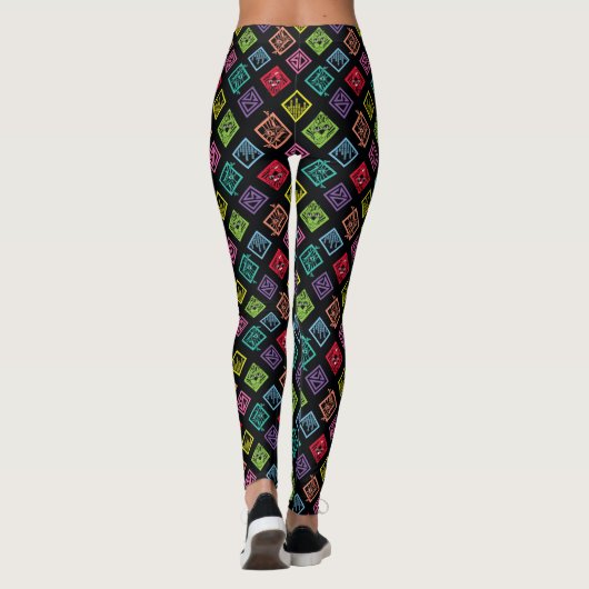 DJ Scooby-Doo Pattern Leggings (Achterkant)