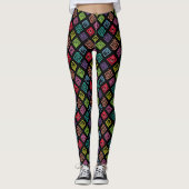 DJ Scooby-Doo Pattern Leggings (Voorkant)