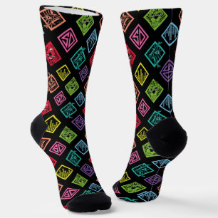 DJ Scooby-Doo Pattern Sokken