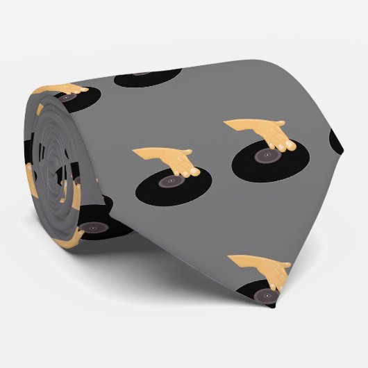 DJ Scratch Stropdas (Opgerold)