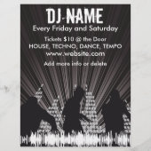 DJ Shadows 2 Music Flyer (Voorkant)