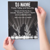 DJ Shadows 2 Music Flyer (Hand)
