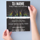 DJ Shadows Music Flyer (Hand)