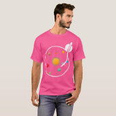 Dj Solve Solar System Mixer Loop Edm Techno T-shirt (Voorkant volledig)