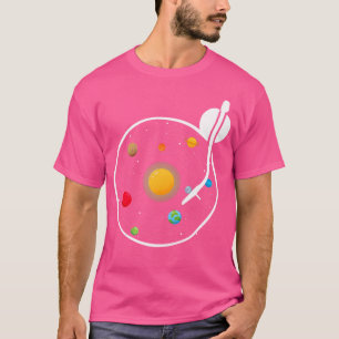 Dj Solve Solar System Mixer Loop Edm Techno T-shirt