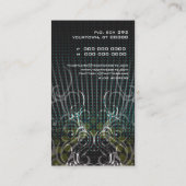 DJ Speaker Rays Visitekaartje (Achterkant)