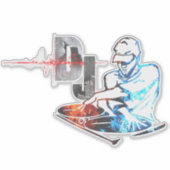 Dj Sticker (Voorkant)