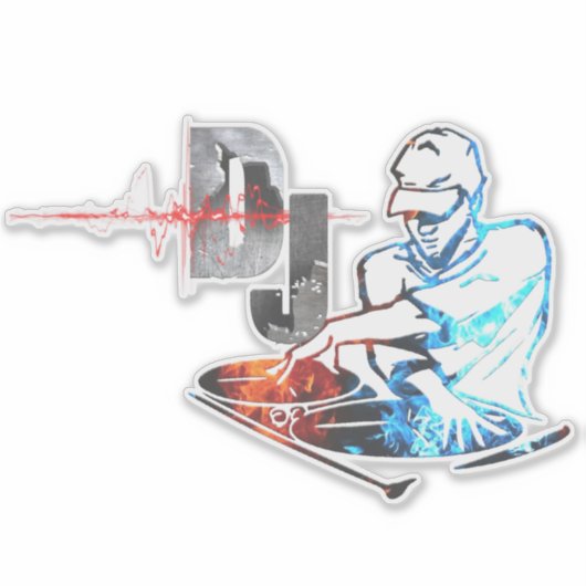 Dj Sticker (Voorkant)