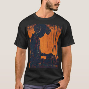 DJ Style Graphic T-Shirt – Perfect voor Muziek Lie