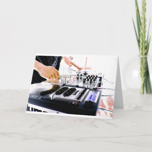 DJ Systeem Kaart (Voorkant)