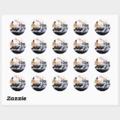 DJ SYSTEM RONDE STICKER (Vel)