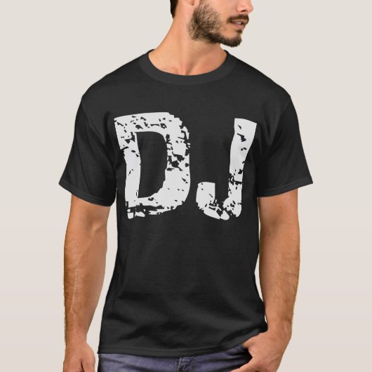 DJ T Shirt Dark (Voorkant)