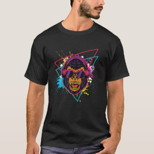 DJ Techno Music Lover Electro Musician Animal T-shirt