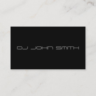 DJ-template voor visitekaartjes