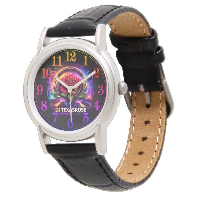 DJ TEXASROSE 2 HORLOGE (Gekanteld)