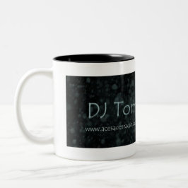 DJ Tom Mug Tweekleurige Koffiemok