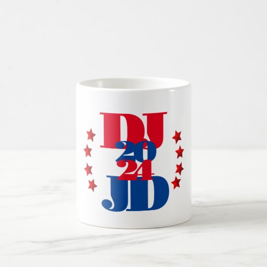 DJ Trump & JD Vance 2024 Election Mug (Centre)