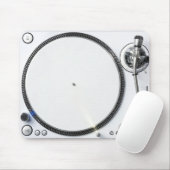 Dj turntable Mousepad Muismat (Met muis)