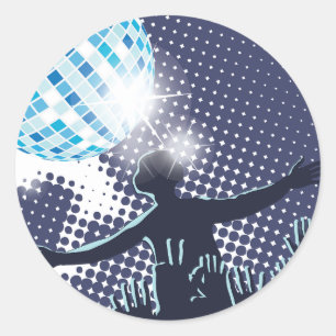 DJ Uitvoerende stickers