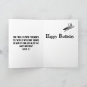 DJ Verjaardag Kaart (Binnen)