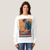 DJ Vibes Vrouwen Sweatshirt (Voorkant volledig)