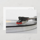 DJ Vinyl  Briefkaart (Voorkant / Achterkant)