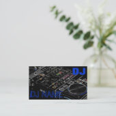 DJ Visitekaartje (Staand voorkant)