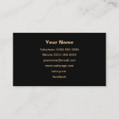 DJ Visitekaartje (Achterkant)