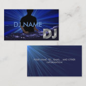 DJ VISITEKAARTJE (Voorkant / Achterkant)