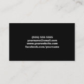 DJ Visitekaartje (Achterkant)