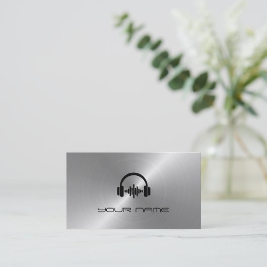 DJ Visitekaartje (Staand voorkant)