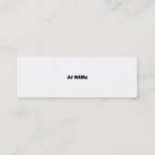 DJ Visitekaartje (Achterkant)