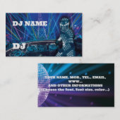 DJ VISITEKAARTJE (Voorkant / Achterkant)