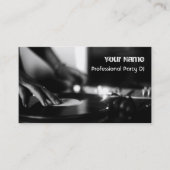 DJ Visitekaartje (Voorkant)