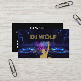 DJ VISITEKAARTJE