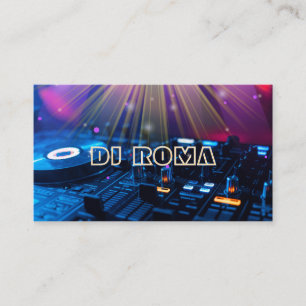 DJ VISITEKAARTJE