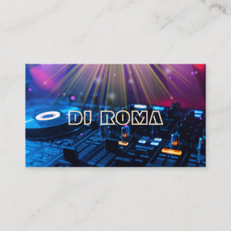 DJ VISITEKAARTJE