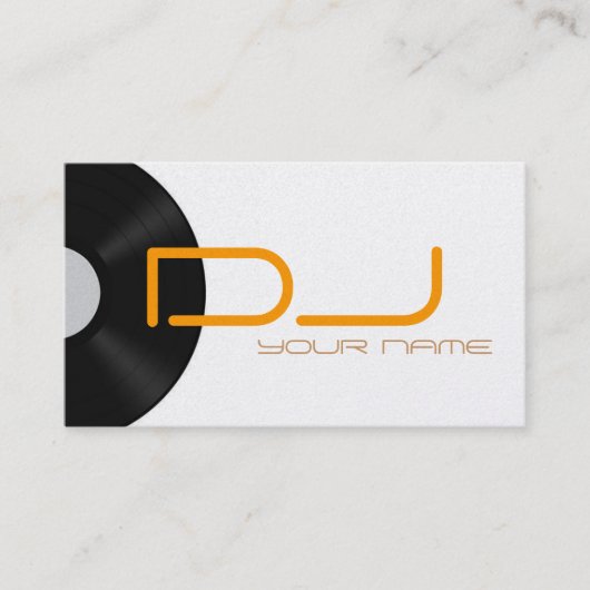 DJ Visitekaartje (Voorkant)