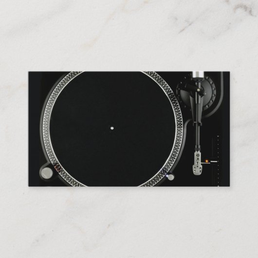 DJ Visitekaartje (Voorkant)