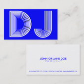 DJ VISITEKAARTJE (Voorkant / Achterkant)