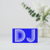 DJ VISITEKAARTJE (Staand voorkant)
