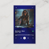 DJ VISITEKAARTJE (Voorkant)