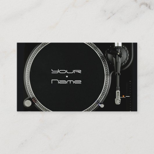 DJ Visitekaartje (Voorkant)