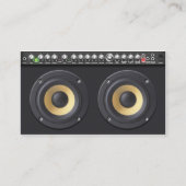 DJ Visitekaartje luidsprekers (Voorkant)