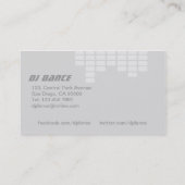 DJ Visitekaartjes (Achterkant)